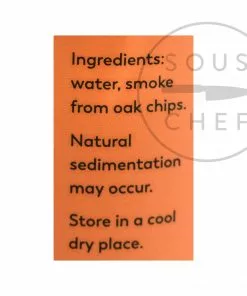 Halen Môn Oak Smoked Water 100ml Ingredients