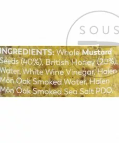 Halen Môn Smoky Honey Mustard 200g Ingredients 5 Halen Môn Smoky Honey Mustard 200g Ingredients