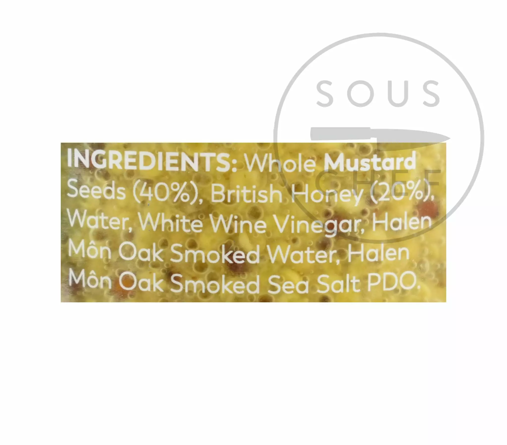 Halen Môn Smoky Honey Mustard 200g Ingredients 4 Halen Môn Smoky Honey Mustard 200g Ingredients