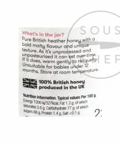 Black Bee Honey Black Bee British Autumn Honey 227g 7 Black Bee Honey Black Bee British Autumn Honey 227g