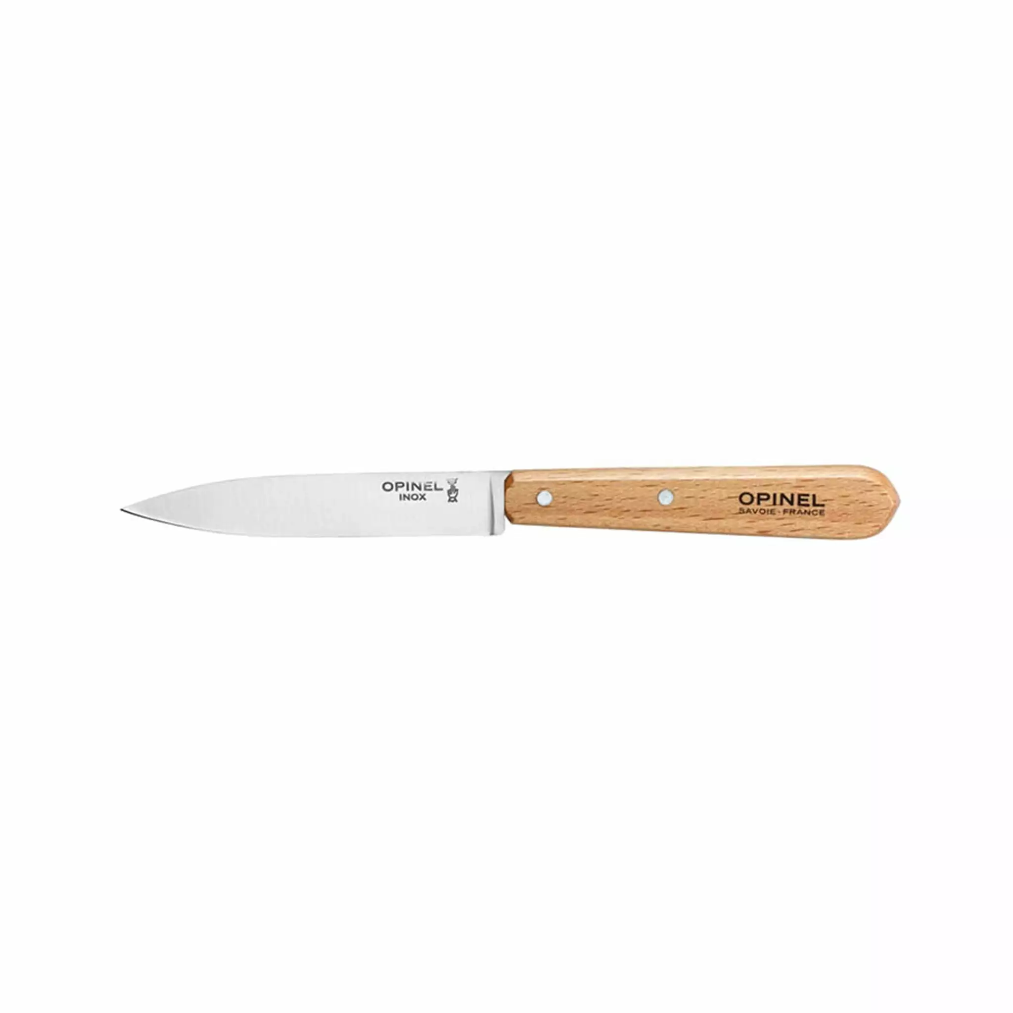 Opinel Essentials Beech Handle Paring Knife N.112 3 Opinel Essentials Beech Handle Paring Knife N.112
