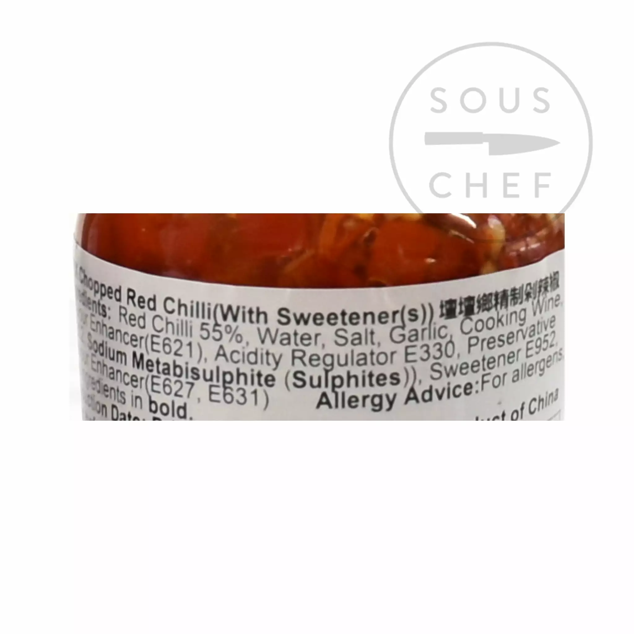 Tantan Xiang - Chopped Salted Red Chilli 210g Ingredients 5 Tantan Xiang - Chopped Salted Red Chilli 210g Ingredients