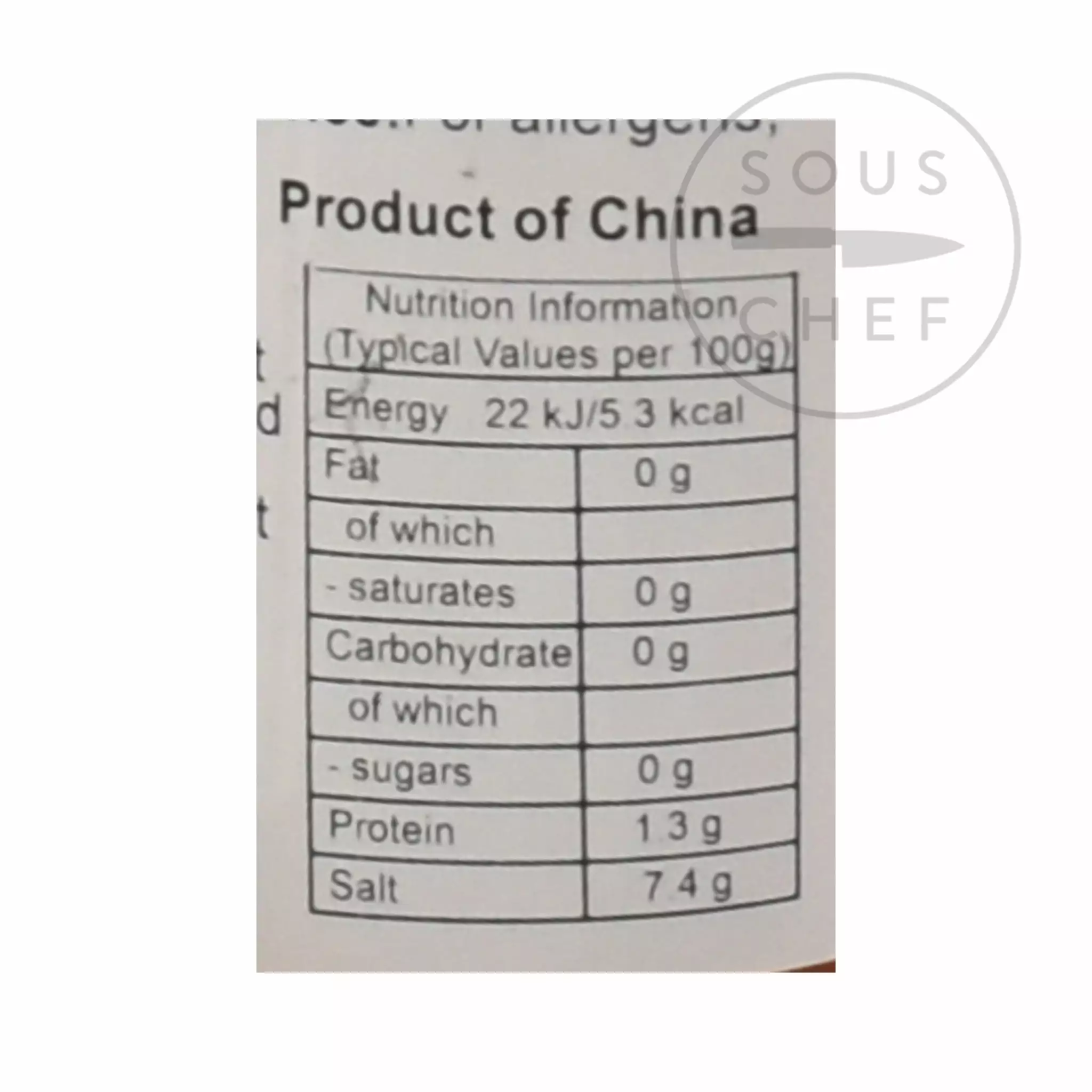 Tantan Xiang - Chopped Salted Red Chilli 210g Ingredients 6 Tantan Xiang - Chopped Salted Red Chilli 210g Ingredients