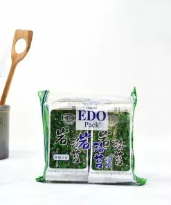EDO Seaweed & Squid Ink Seasoned Seaweed Snack Pack 20g 7 EDO Seaweed & Squid Ink Seasoned Seaweed Snack Pack 20g