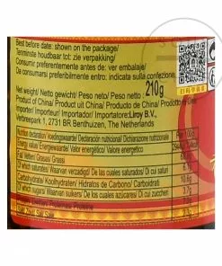 LGM Crispy Chilli In Oil 210g Ingredients 14 LGM Crispy Chilli In Oil 210g Ingredients