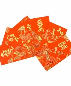 Chinese Tableware Chinese Tableware Chinese New Year Red Envelopes - 6 Pack