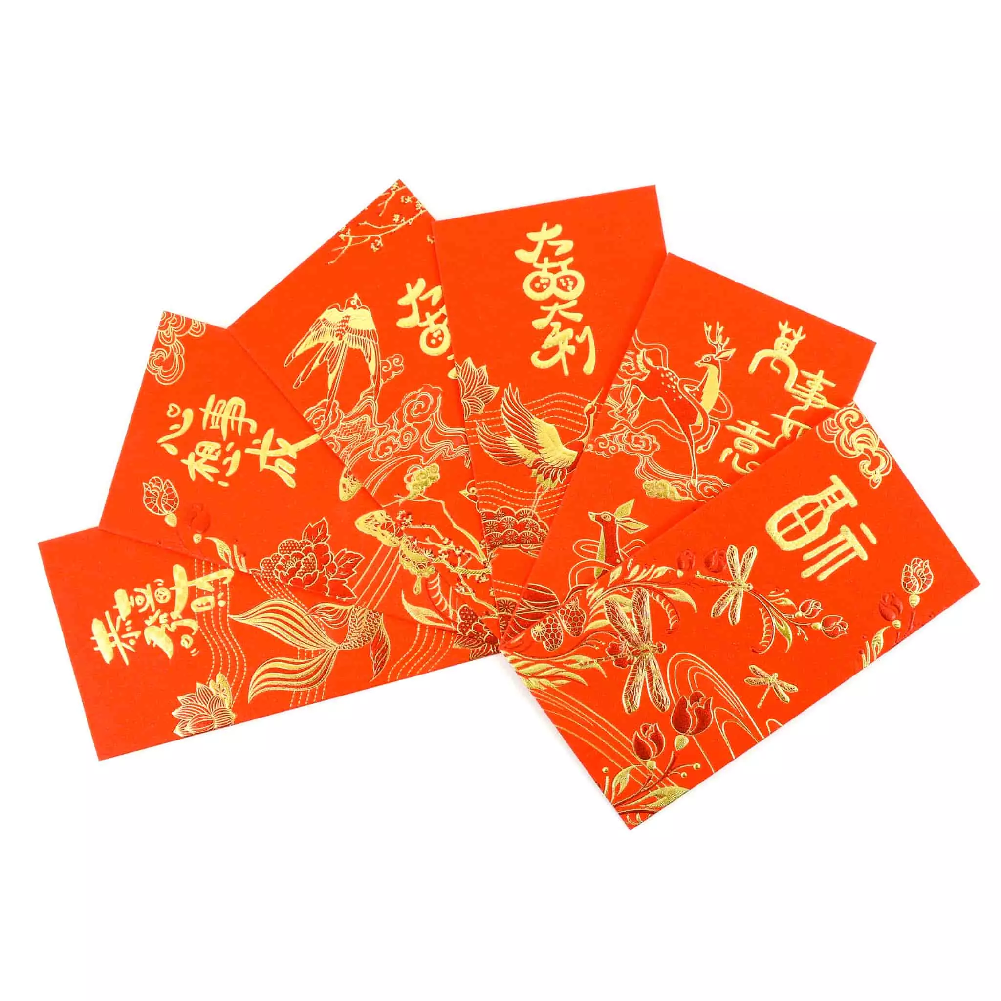 Chinese Tableware Chinese Tableware Chinese New Year Red Envelopes - 6 Pack 3 Chinese Tableware Chinese Tableware Chinese New Year Red Envelopes - 6 Pack