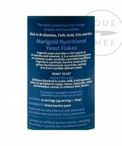 Marigold Engevita Nutritional Yeast Flakes With Added B12 125g Ingredients 9 Marigold Engevita Nutritional Yeast Flakes With Added B12 125g Ingredients