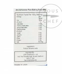 Arm And Hammer Arm & Hammer Baking Soda Ingredients