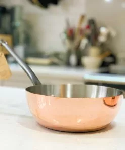De Buyer Prima Matera Induction-Compatible Copper Saute Pan - Conical Cookware 7 De Buyer Prima Matera Induction-Compatible Copper Saute Pan - Conical Cookware