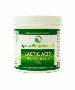 Special Ingredients Vegan Lactic Acid Powder 100g Ingredients
