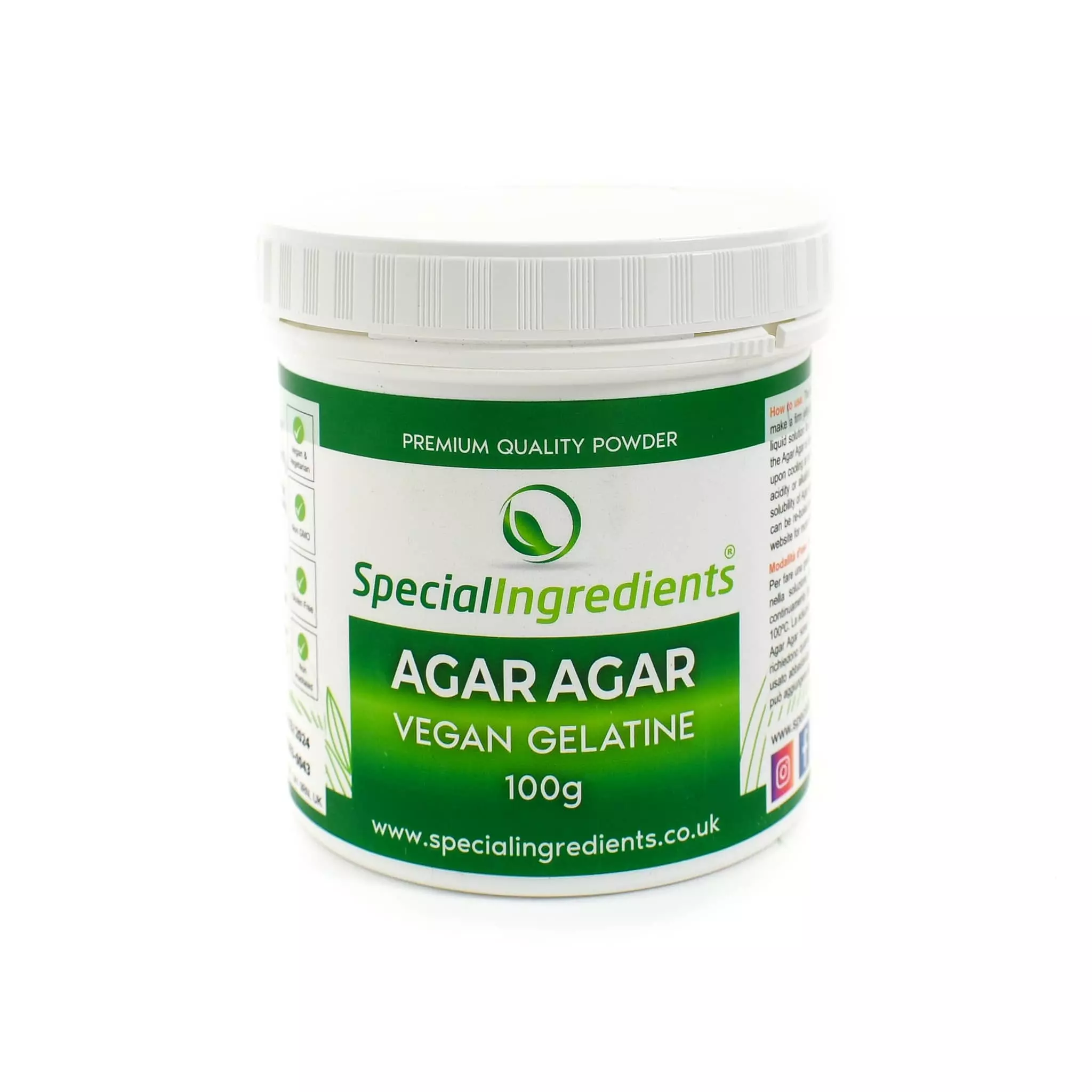 Special Ingredients Ingredients Agar Agar 100g 3 Special Ingredients Ingredients Agar Agar 100g