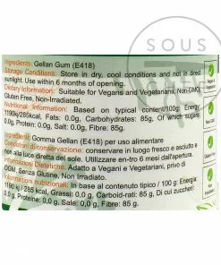 Special Ingredients Low Acyl Gellan Gum F 100g