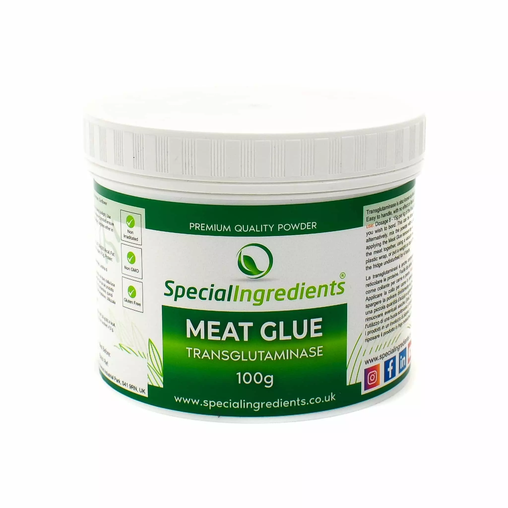 Special Ingredients Meat Glue / Transglutaminase 100g 3 Special Ingredients Meat Glue / Transglutaminase 100g