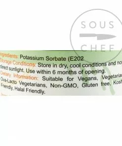 Special Ingredients Potassium Sorbate 100g Ingredients