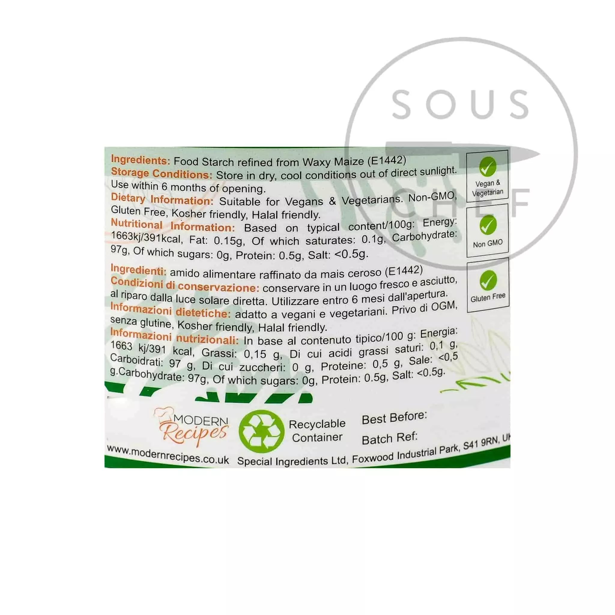 Special Ingredients Ultratex 500g 4 Special Ingredients Ultratex 500g