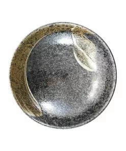 Kiji Stoneware & Ceramics Karasuba-Iro Shallow Bowl 25cm