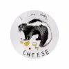 Jimbob Art Tableware I Love Stinky Cheese Side Plate 20cm 1 Jimbob Art Tableware I Love Stinky Cheese Side Plate 20cm
