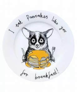 Jimbob Art I Eat Pancakes Like You For Breakfast! Side Plate 20cm Tableware