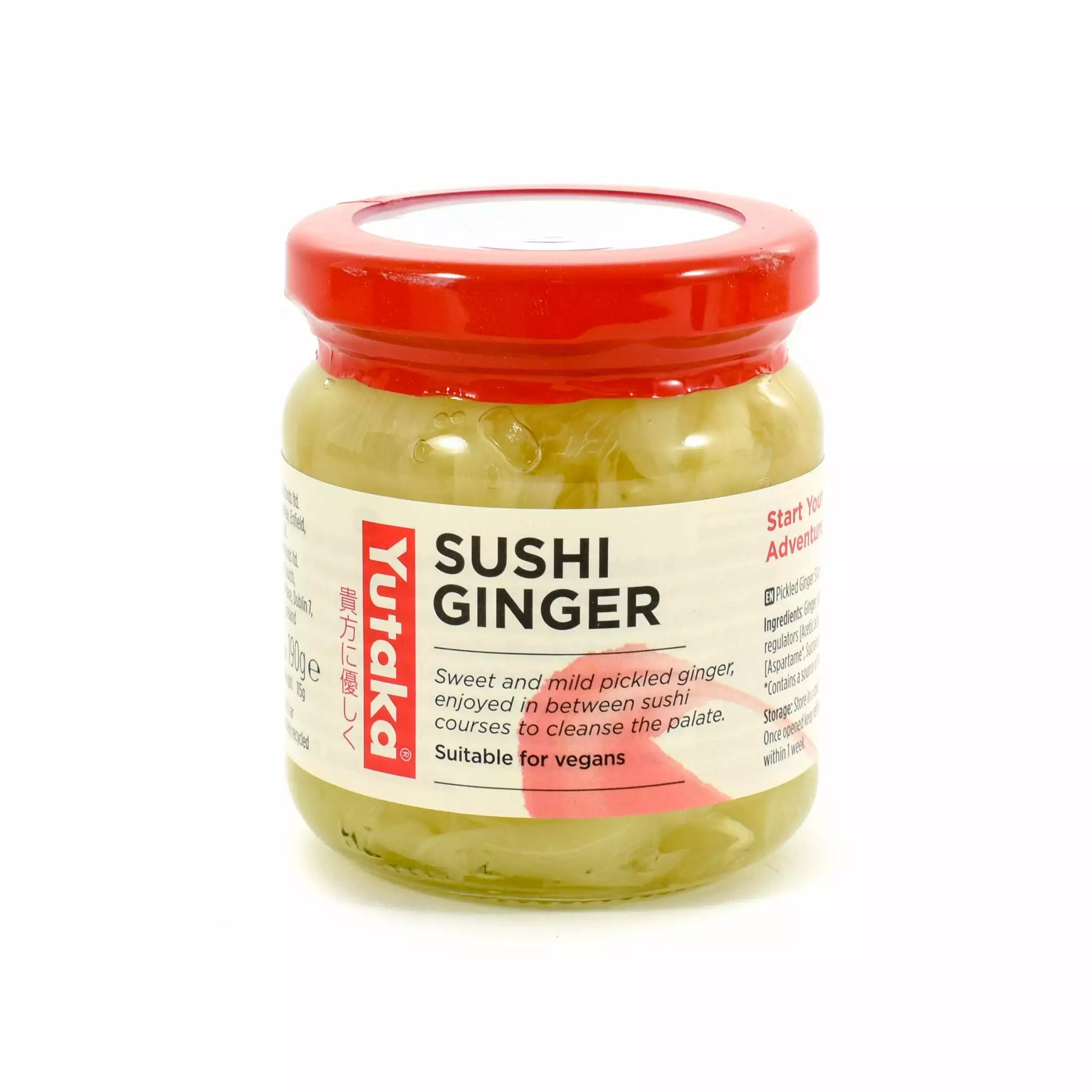 Yutaka Pickled Sushi Ginger 190g 3 Yutaka Pickled Sushi Ginger 190g