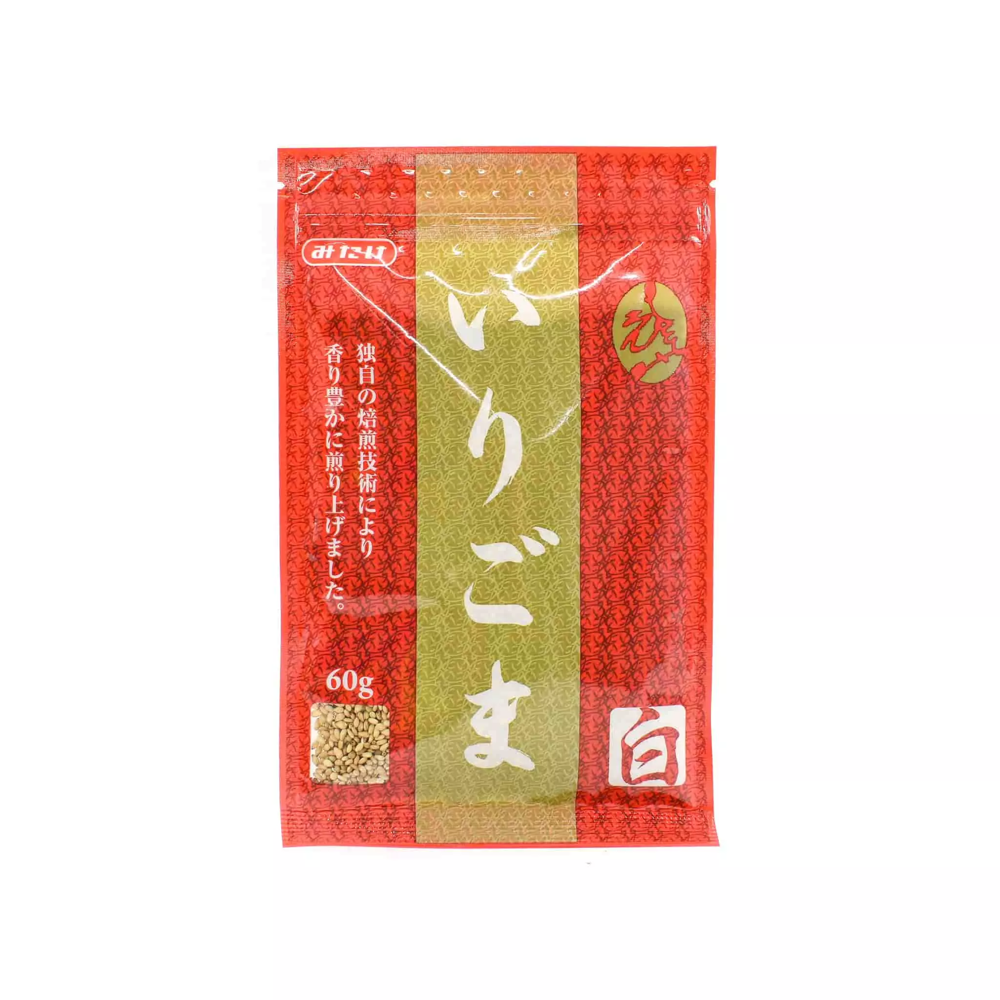 Mitake Toasted White Sesame Seeds 60g 3 Mitake Toasted White Sesame Seeds 60g
