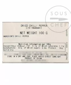 S&B Dried Chillies Ito Togarashi - Sil Gochu 100g 8 S&B Dried Chillies Ito Togarashi - Sil Gochu 100g