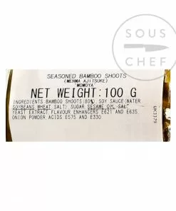 Momoya Menma Ajitsuke Pickled Bamboo Shoots Ingredients 9 Momoya Menma Ajitsuke Pickled Bamboo Shoots Ingredients