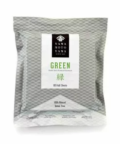 Sushinori Ingredients Yakizushinori Green Half Cut Nori Sheets - 100 Sheets