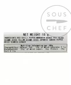 Japanese Ingredients Shichimi Togarashi 18g
