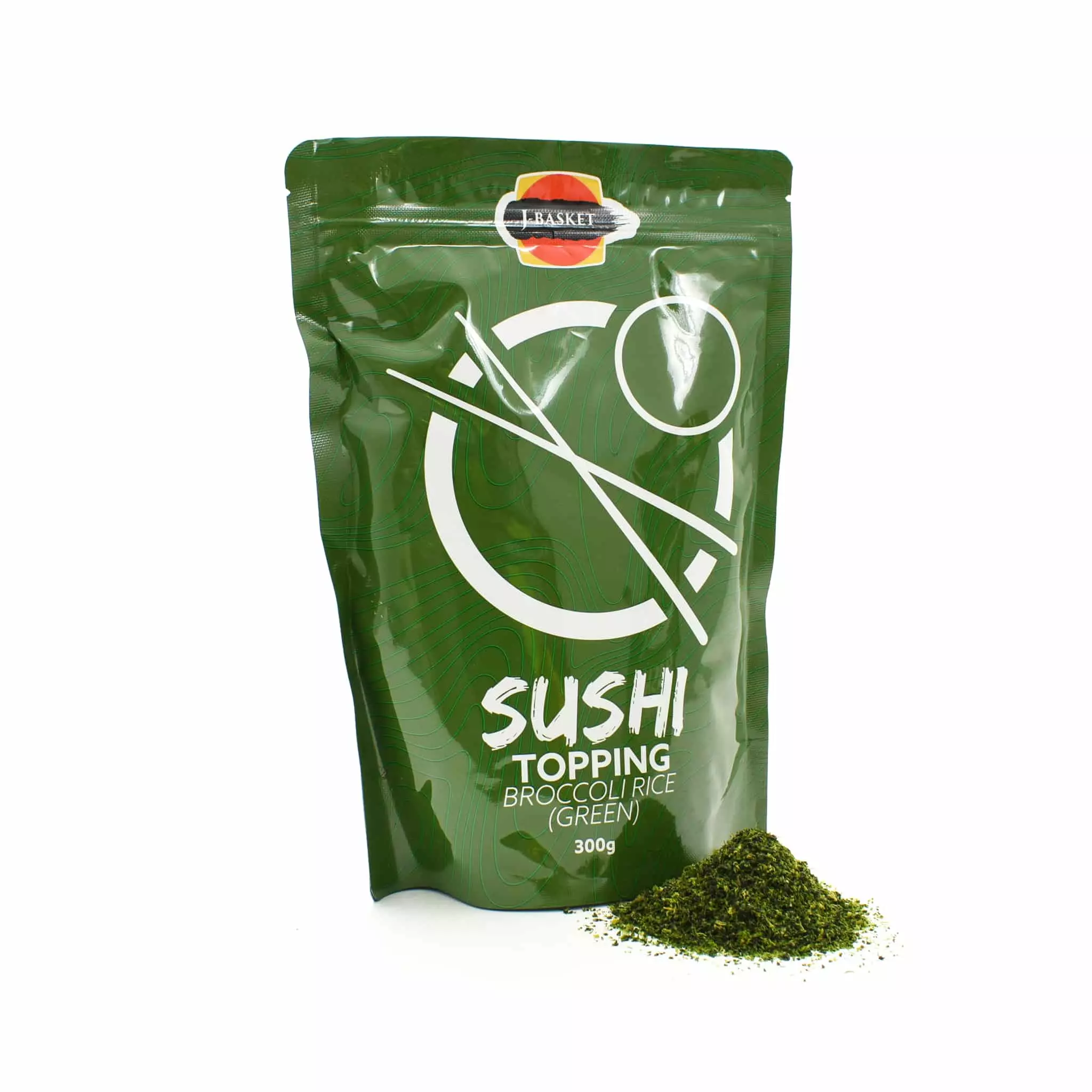 Ingredients J-Basket Sushi Topping Green Broccoli Beads 300g 4 Ingredients J-Basket Sushi Topping Green Broccoli Beads 300g