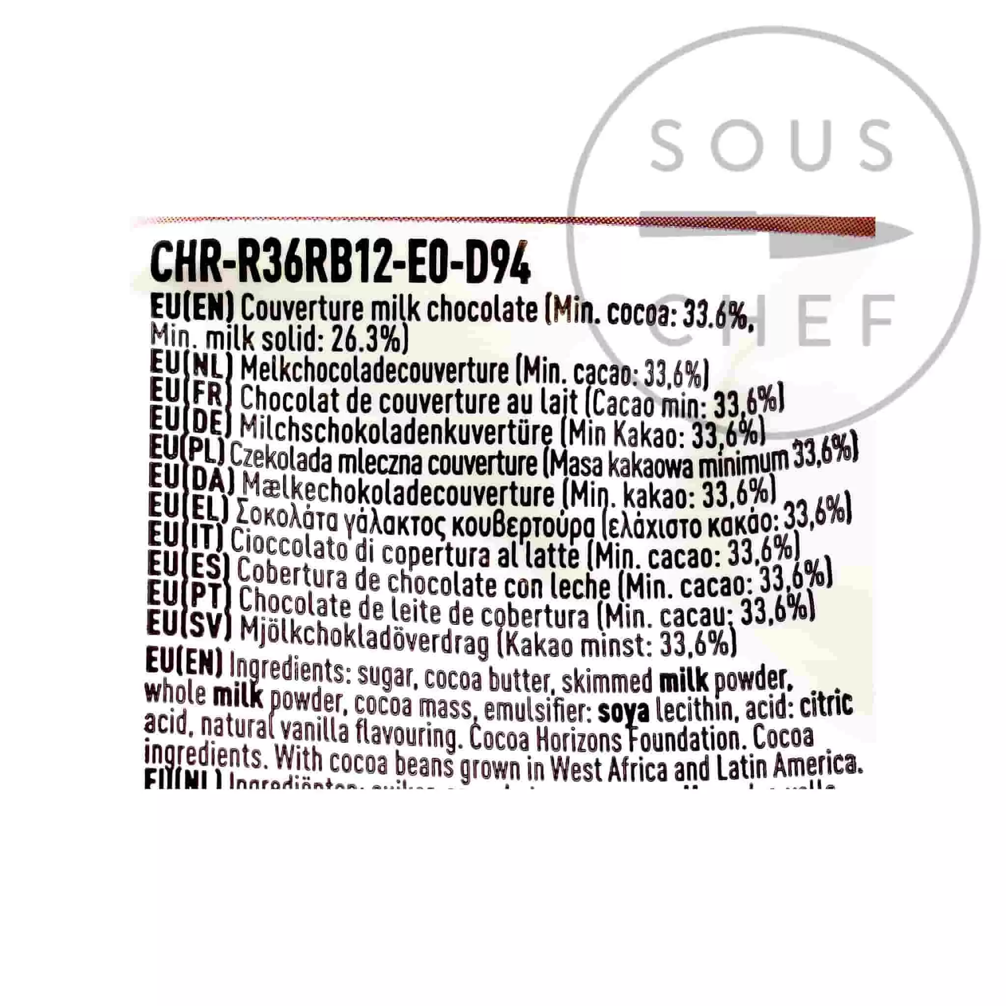 Callebaut Ruby Chocolate Couverture 400g Ingredients 4 Callebaut Ruby Chocolate Couverture 400g Ingredients