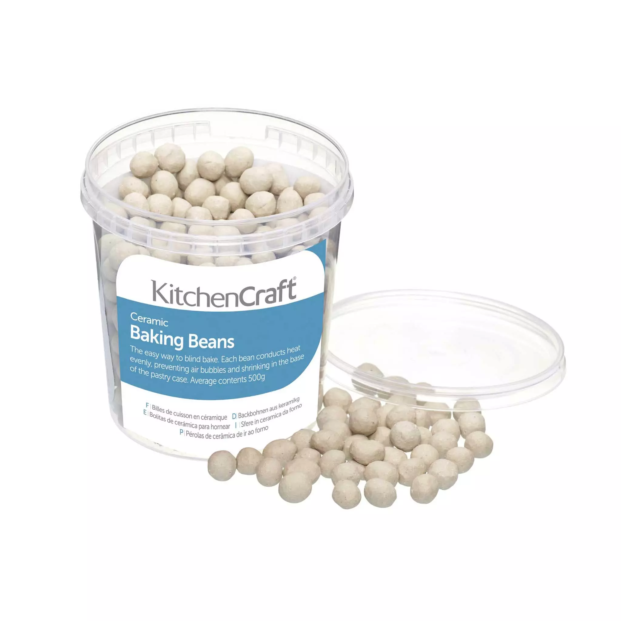 KitchenCraft Ceramic Baking Beans 500g 3 KitchenCraft Ceramic Baking Beans 500g