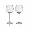 BarCraft Tableware Ribbed Gin Coupe Glass 550ml Set Of 2