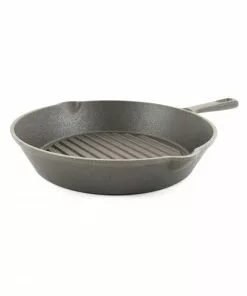Kitchencraft Cast Iron Grill Pan 24cm