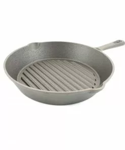Kitchencraft Cast Iron Grill Pan 24cm