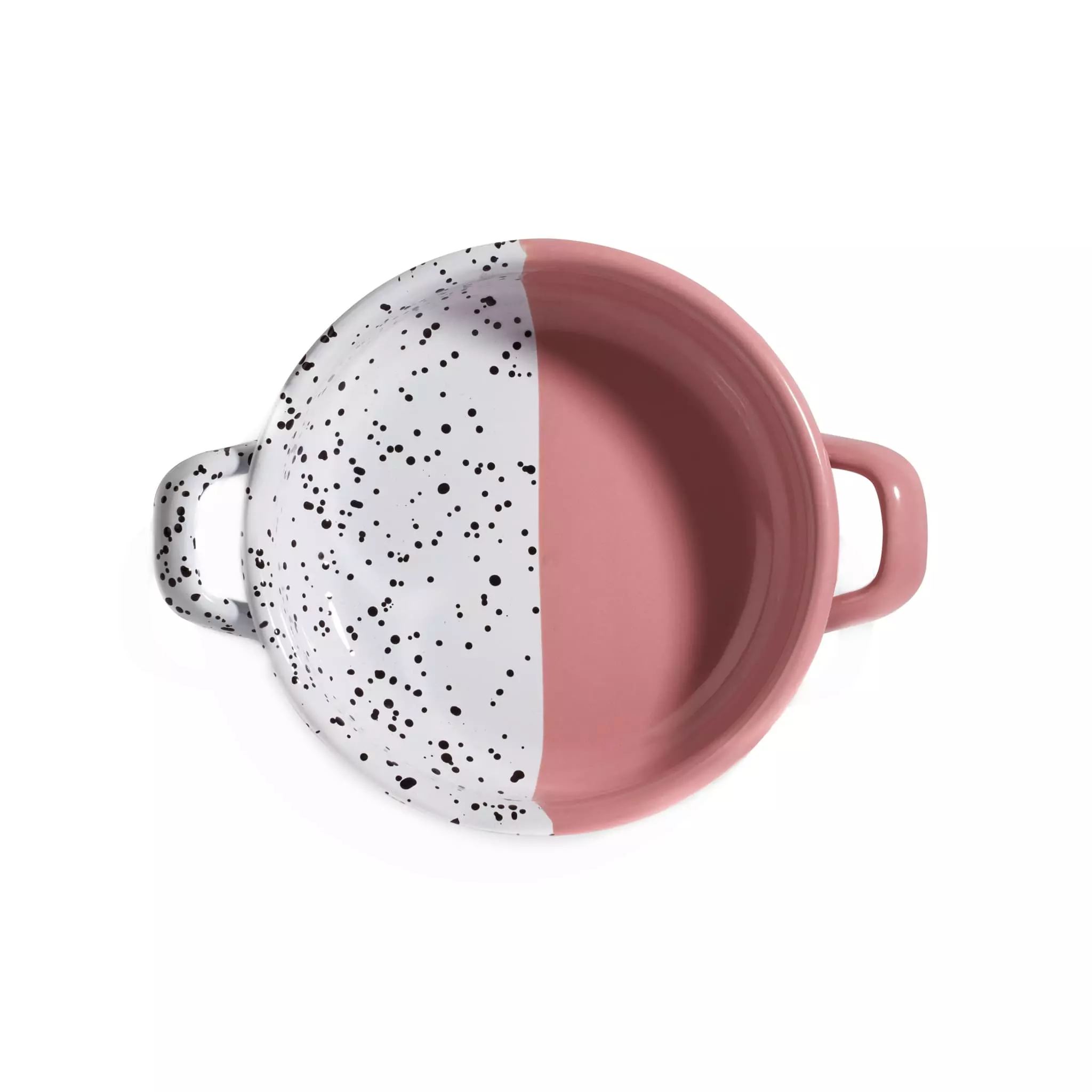 Kapka Colour Pop Enamel Frying Pan And Serving Dish Pink 16cm Cookware 4 Kapka Colour Pop Enamel Frying Pan And Serving Dish Pink 16cm Cookware