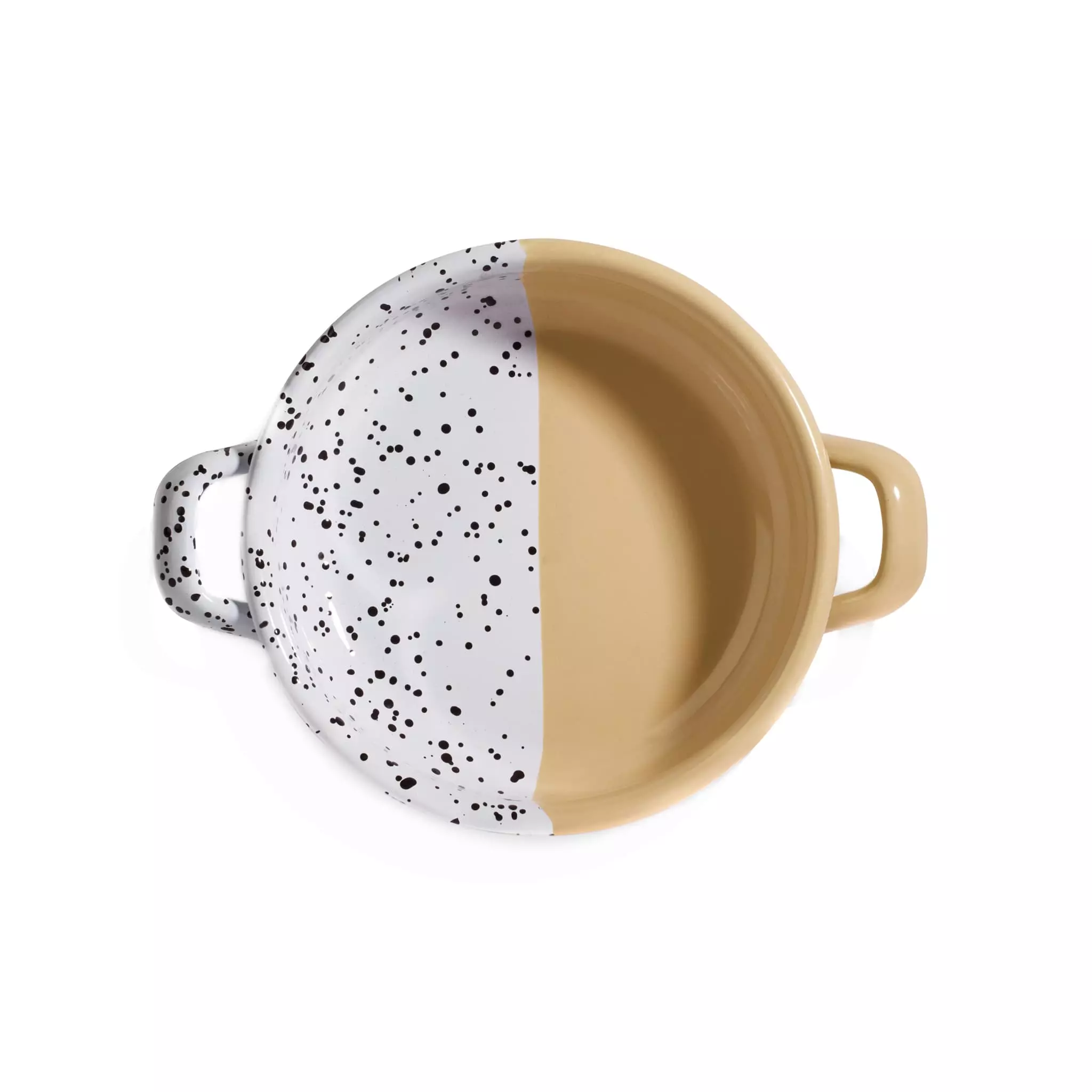 Kapka Cookware Colour Pop Enamel Frying Pan And Serving Dish Yellow 16cm 4 Kapka Cookware Colour Pop Enamel Frying Pan And Serving Dish Yellow 16cm