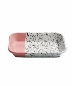 Kapka Cookware Colour Pop Enamel Roasting And Serving Dish Pink