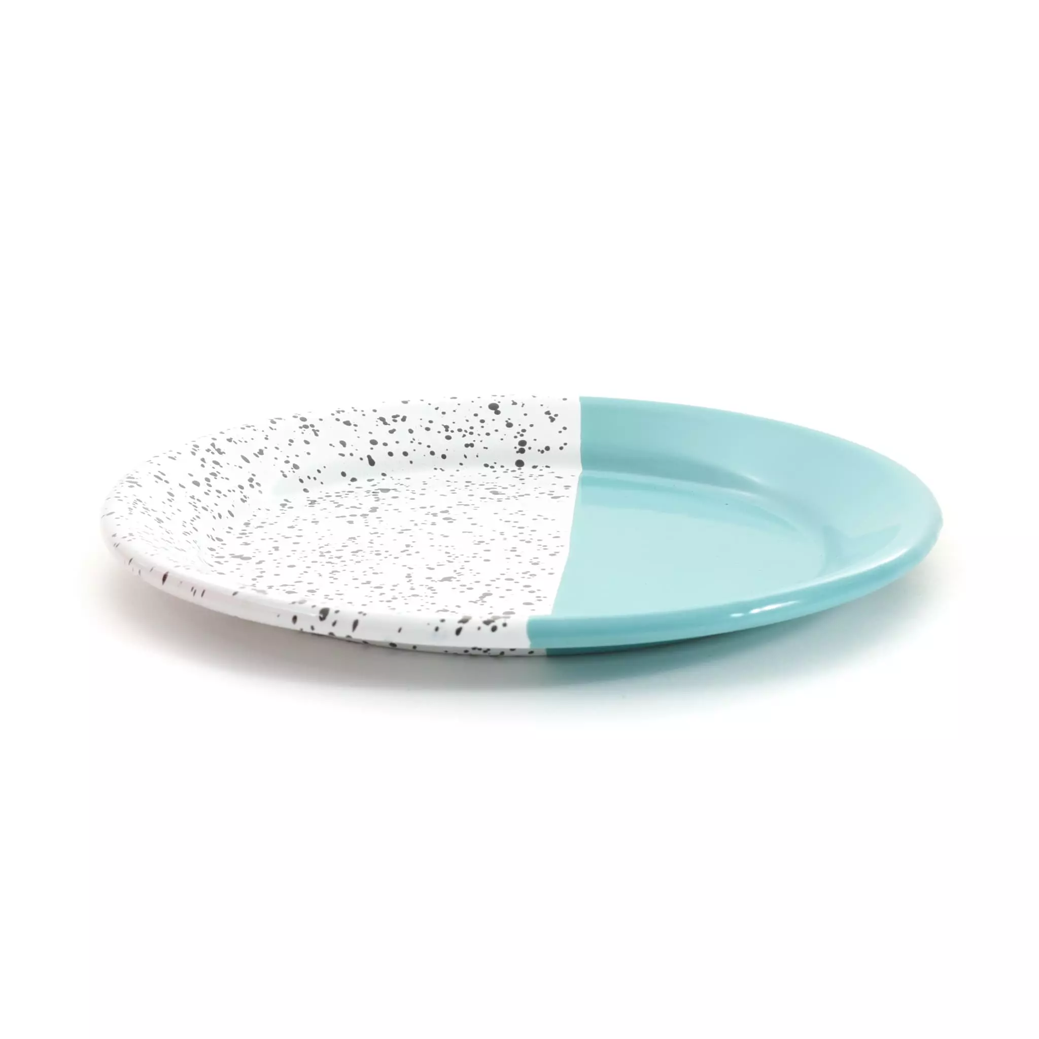 Kapka Enamel - Kapka Colour Pop Enamel Plate Turquoise 4 Kapka Enamel - Kapka Colour Pop Enamel Plate Turquoise