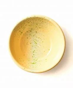 Kapka Splatter Fest Enamel Bowl Yellow Enamel - Kapka