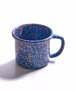 Kapka Enamel - Kapka Splatter Fest Enamel Mug Cobalt Blue