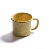 Kapka Splatter Fest Enamel Mug Yellow Enamel - Kapka