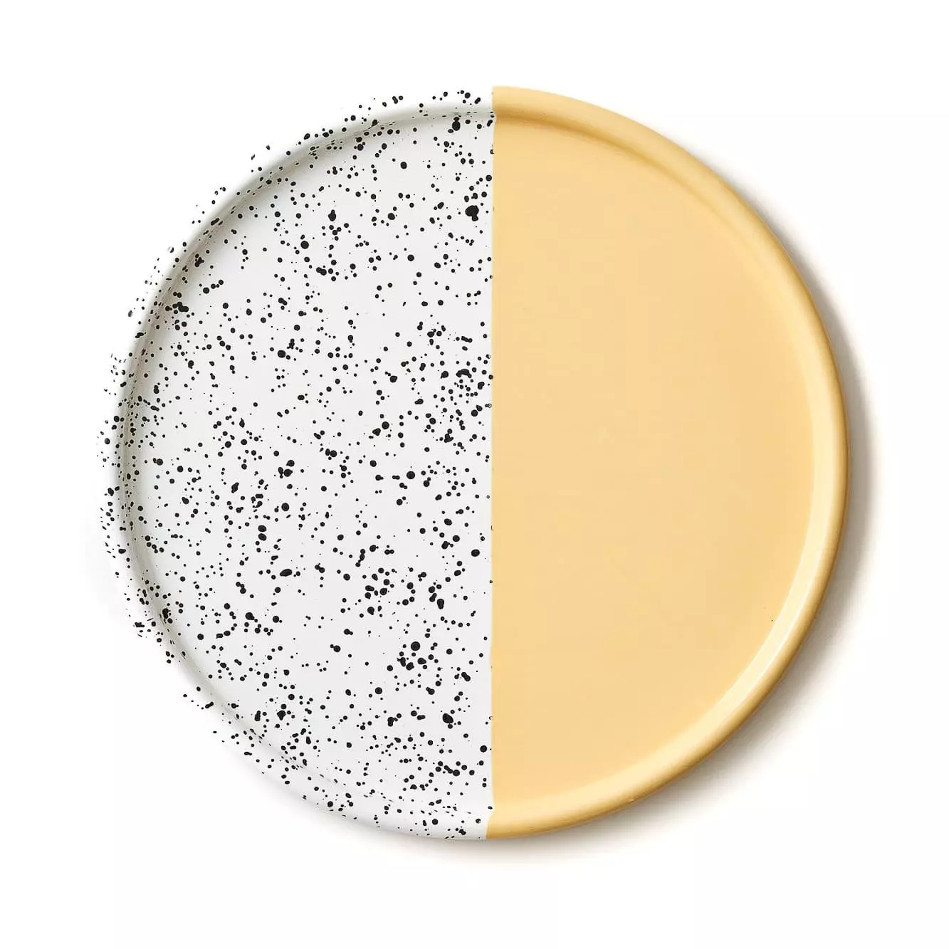 Kapka Colour Pop Enamel Tray Yellow 32cm 3 Kapka Colour Pop Enamel Tray Yellow 32cm