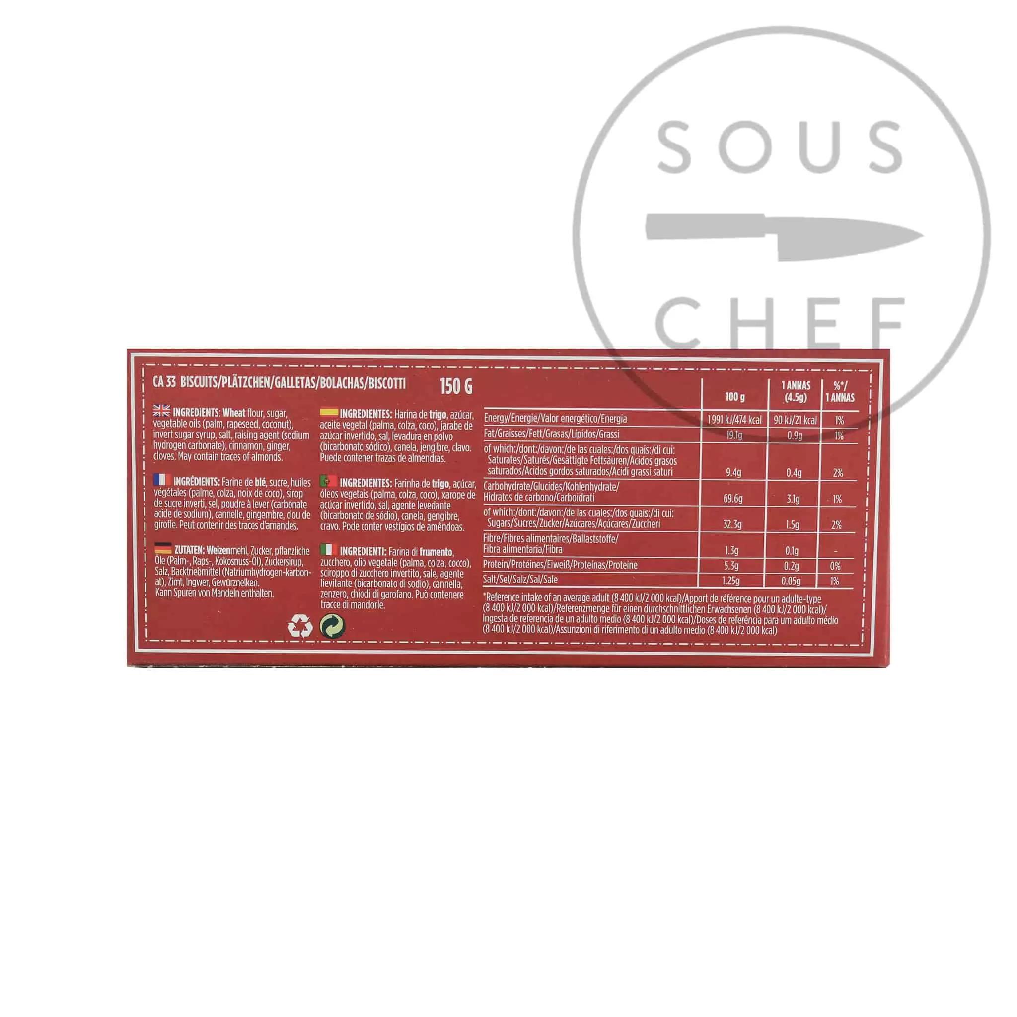 Annas Pepparkakor Original Ginger Thins 150g Ingredients 5 Annas Pepparkakor Original Ginger Thins 150g Ingredients