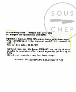 Odense Marzipan Cake Cover 200g 5 Odense Marzipan Cake Cover 200g