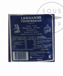 Leksands Original Rye Crispbread 200g Ingredients