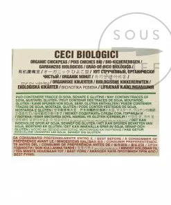 Mulino Marino Organic Chickpeas 1kg