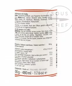 Don Antonio Vodka Sauce 500g