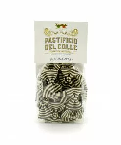 Pastificio Del Colle Squid Ink Striped Farfalle 250g Ingredients
