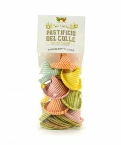Pastificio Del Colle Rainbow Striped Sombreroni 250g